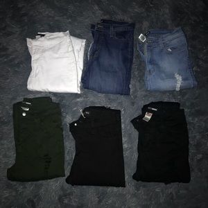 Fashion nova jeans (6 in one purchase)